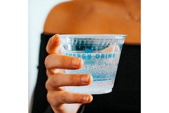 Image Printed bioplastic beverage cup.